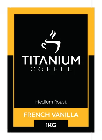French Vanilla Flavoured Coffee Beans 250g